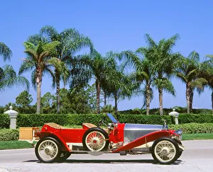 Vintage Transportation History Prints: 1912 Rolls Royce Silver Ghost