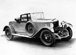 Black And White Classic Cars Prints: 1925 Ballot 2 litre Compton body. Creator: Unknown