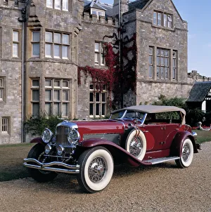 Vintage Automobiles Prints: 1928 Duesenberg J type