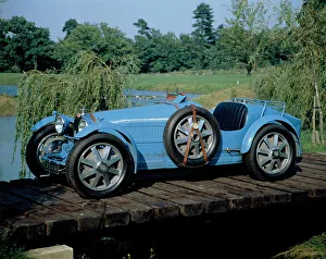 Vintage Bugatti Cars Prints: A 1933 Bugatti Type 51A