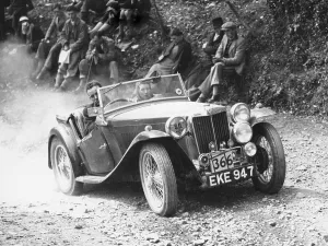 Classic Motor Sport Images Prints: 1938 MG TA Midget, (c1938?)