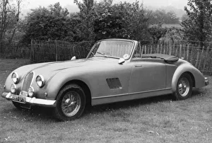 French Automobiles Prints: 1951 Bugatti type 101. Creator: Unknown