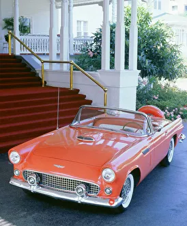 Vintage Car Models Prints: 1956 Ford Thunderbird