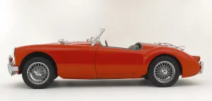 Retro Road Transport Prints: 1957 MG A