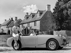 1958 Austin - Healey Frogeye Sprite. Creator: Unknown