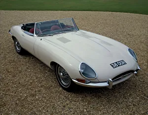 National Motor Museum Collection Items Prints: 1962 Jaguar E Type 3.8