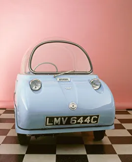 Vintage Road Transport Prints: 1964 Peel Trident