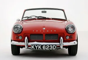 Classic Car Transport Prints: 1966 Triumph Spitfire Mk2