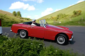 MG Midget Classic Car Prints: 1969 MG Midget