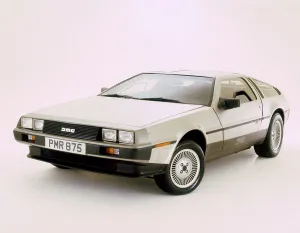Vintage Car Design Prints: 1982 DeLorean