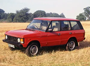 Unknown Creator Automotive Artwork Prints: 1985 Range Rover. Creator: Unknown