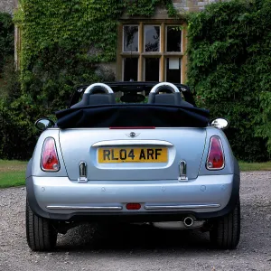 Retro Road Transport Vehicles Prints: 2004 Mini Cooper Convertible