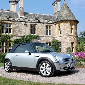 Classic Road Transport Vehicles Prints: 2004 Mini Cooper Convertible