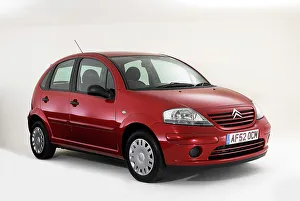 French Automobiles Prints: 2005 Citroen C3