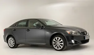 Studio Shot Of A Car Prints: 2005 Lexus IS 220d