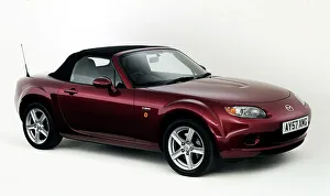 Studio Shot Of A Car Prints: 2007 Mazda MX5