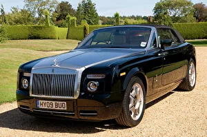National Motor Museum Transport Prints: 2009 Rolls Royce Phantom Drophead Coupe