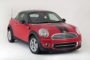 Studio Shot Of A Car Prints: 2012 Mini Coupe Cooper