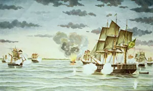Historical Naval Warfare Prints: 2683718