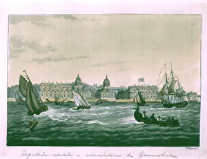 Royal Naval College History Prints: 2683883