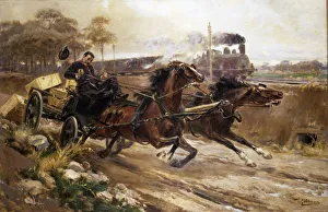 Vintage Horse Drawn Carts Prints: 2684822