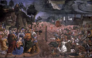 Renaissance Battle Scene Prints: 2685537