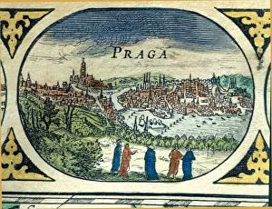 Charles Bridge Vltava River Prints: 2685805