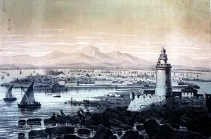 Vintage Harbor Scene Prints: 2686414