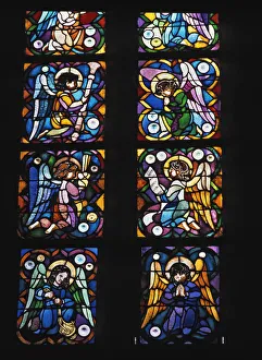 Colorful Stained Glass Artwork Prints: 2686793