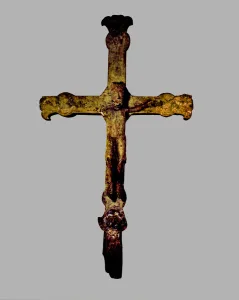 Weathered Iron Crucifix Print