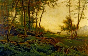 Serene Forest Scene Prints: 2687110