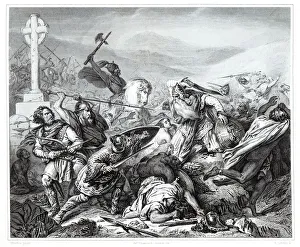 Black And White Battle Scenes Prints: 2687359