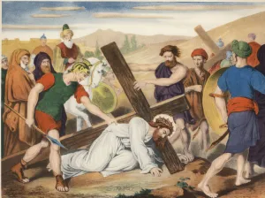 Crucifixion Scene Art Prints: 2687431