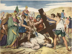 Crucifixion Scene Art Prints: 2687433