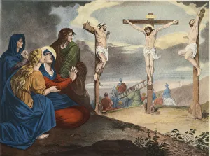The Crucifixion of Jesus Christ Print
