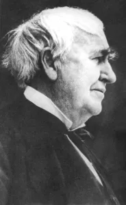 Black and White Portrait Print of an Elderly Gentleman