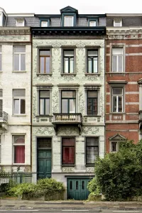 Belgian Architectural Features Prints: 29 Boulevard General Jacques, Brussels, Belgium, c2014-2017. Artist: Alan John Ainsworth