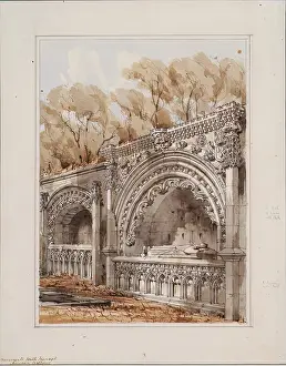 Scottish Cultural Heritage Sites Prints: Aberdeen Cathedral - Monuments