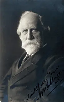 Black And White Vintage Photo Prints: Abraham Wallace. Creator: Unknown
