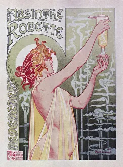 Absinthe Robette (Poster), 1896. Artist: Privat-Livemont, Henri (1861–1936) Absinthe Robette (Poster), 1896. Artist: Privat-Livemont, Henri (1861–1936)