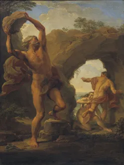Prints of Acis and Galatea, 1761. Found in the Collection of Nationalmuseum Stockholm Pompeo Batoni Prints: Acis and Galatea Print, 1761, Nationalmuseum Stockholm