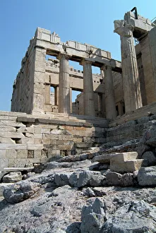 Parthenon Temple Greece Prints: Acropolis, Athens, Greece, 2003. Creator: Ethel Davies