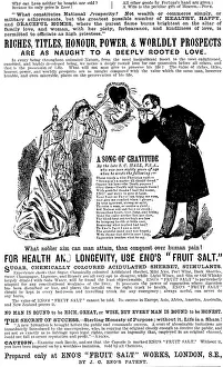 Illustrated London News Ad Prints: Advertisement for Eno's 'Fruit Salt', 1890. Creator: Unknown