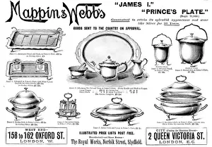Illustrated London News Ads Prints: Advertisement for Mappin & Webb, 1898. Creator: Unknown