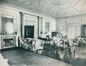 Country House Interior Prints: The Adam Salon, Stoke Edith, c1909