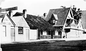 Top Adelaide Street Print, 1909 Black and White Photograph