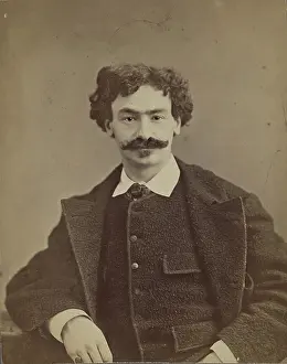 Albumen Silver Print Art Prints: Adrien Marx, Figaro, 1861-1869. Creator: Nadar