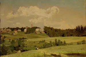 The Akhtyrka estate, 1880. Artist: Vasnetsov, Appolinari Mikhaylovich (1856-1933) The Akhtyrka estate, 1880. Artist: Vasnetsov, Appolinari Mikhaylovich (1856-1933)