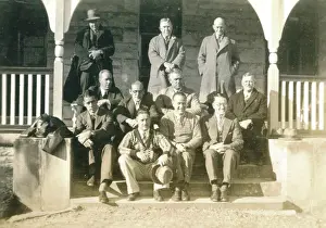 Vintage Group Portrait Photography Prints: Aldermen and staff. Creator: Unknown