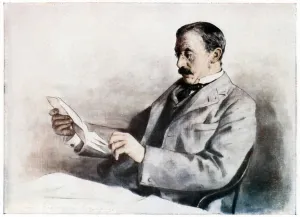 Alfred Milner, 1st Viscount Milner, British statesman, early 20th century Alfred Milner, 1st Viscount Milner, British statesman, early 20th century
